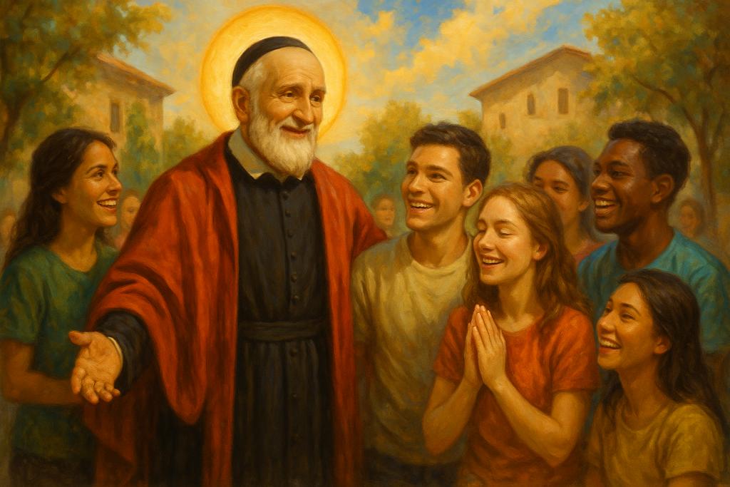 Preghiera a San Filippo Neri per la Fede dei Giovani in Comunità